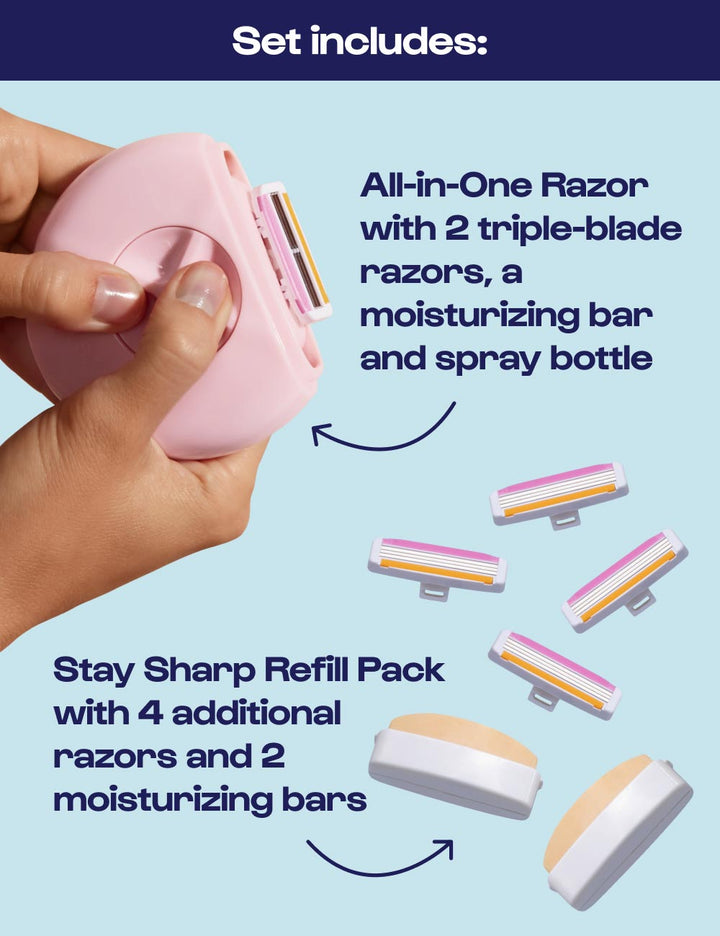 New Sharp Razor All-in-One Razor + Stay Sharp – Alleyoop