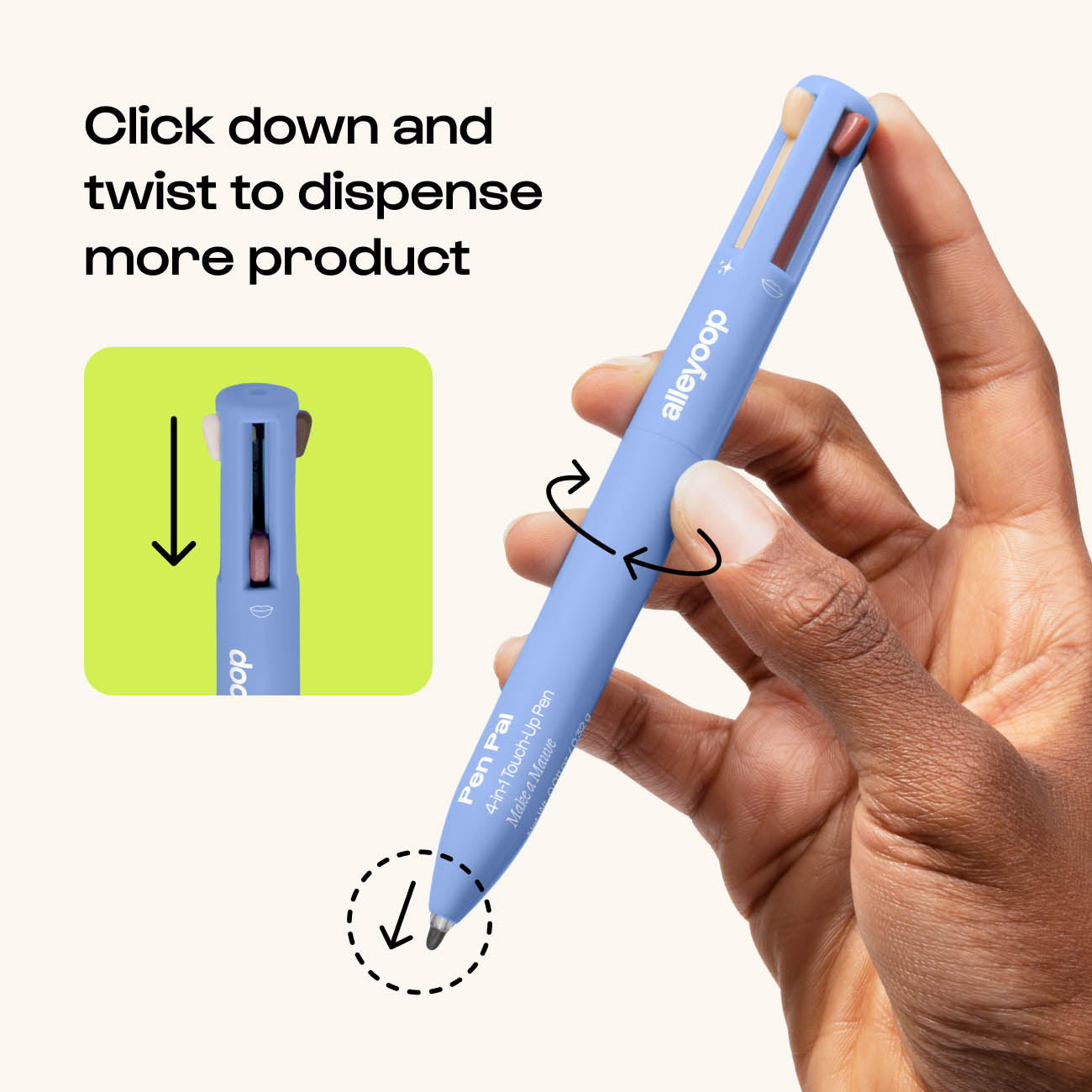 Pen Pal 4-in-1 Makeup Touch-Up Pen | Alleyoop