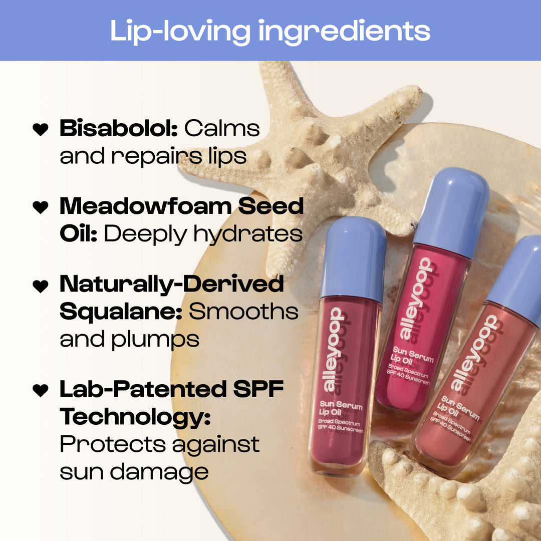 Sun Serum Lip Oil Trio