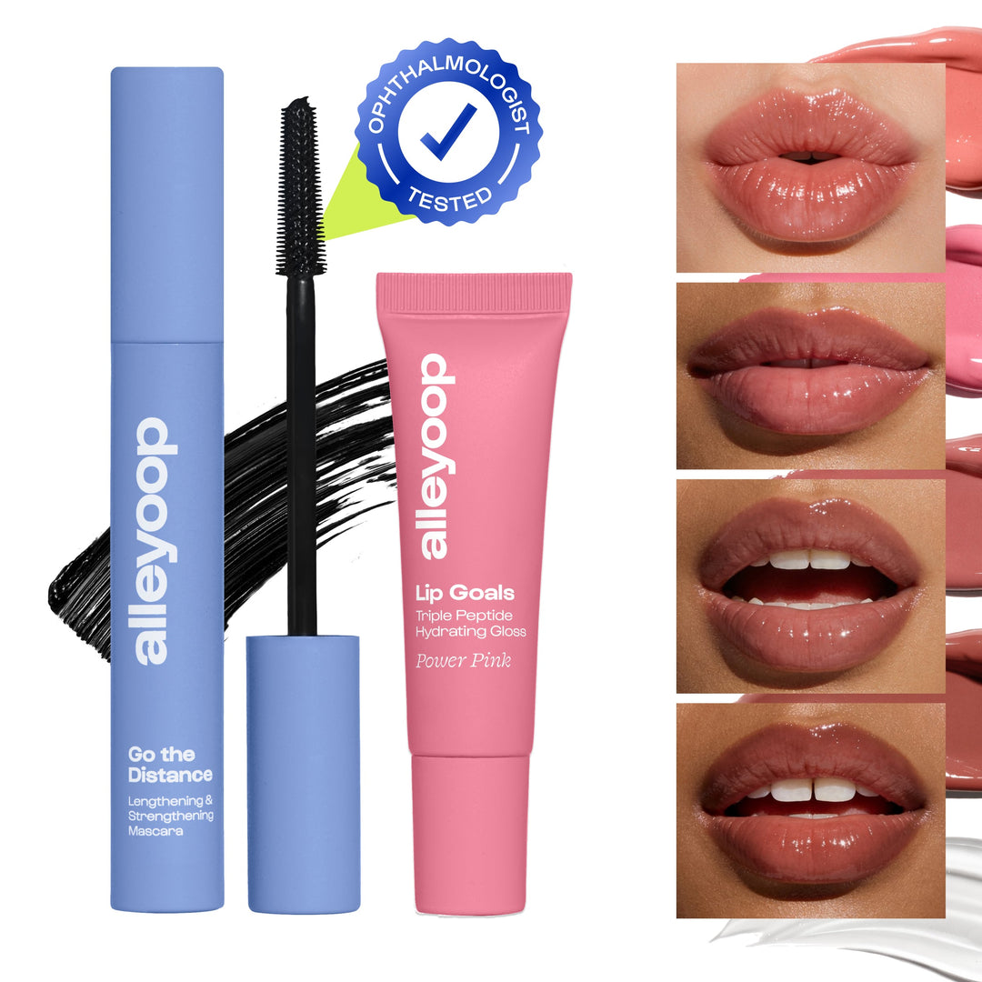 Lip Goals + Go the Distance Mascara Duo