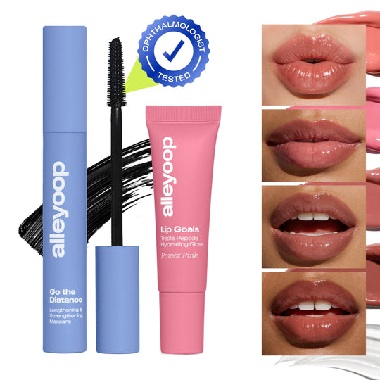 Lip Goals + Go the Distance Mascara Duo