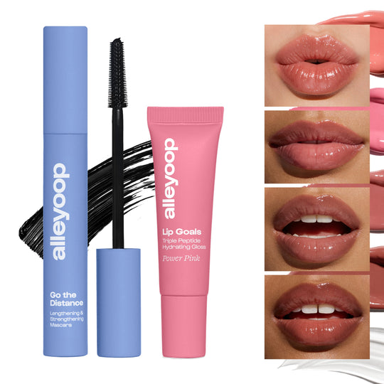 Lip Goals + Go the Distance Mascara Duo