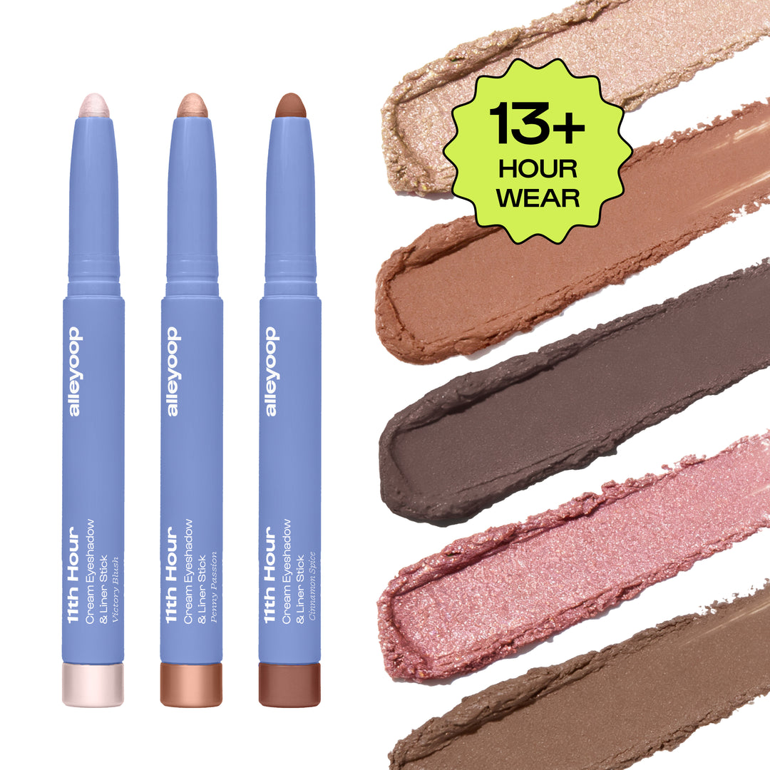 11th Hour (3 pack) — WARM & ROSY SET: Victory Blush, Penny Passion, Cinnamon Spice