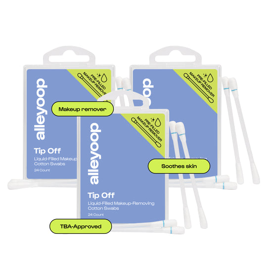 Tip Off (3 Pack) Liquid-Filled Makeup Remover Swabs